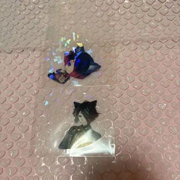 악마 집사와 검은 고양이 아쿠네코 난자 유한 반짝이는 클리어 카드