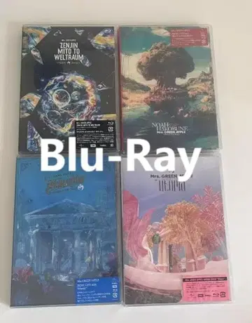 Mrs.GREEN APPLE/일반ver Blu-Ray 4작품