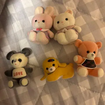 요시토쿠 봉제 인형 가챠 5종 세트