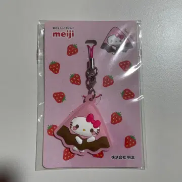 (레어) Meiji 헬로키티 러버 스트랩