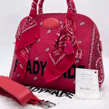 미사용에 가까운 레디메이드 2way 숄더백 페이즐리 스카프