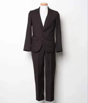 3 피스 수트 브라운 S 사이즈