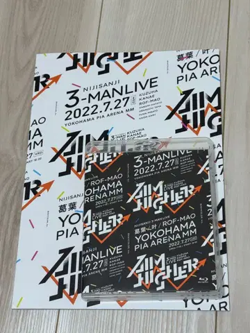 특장판 쿠츠하&카나에&ROF-MAO 쓰리맨라이브 AimHigher