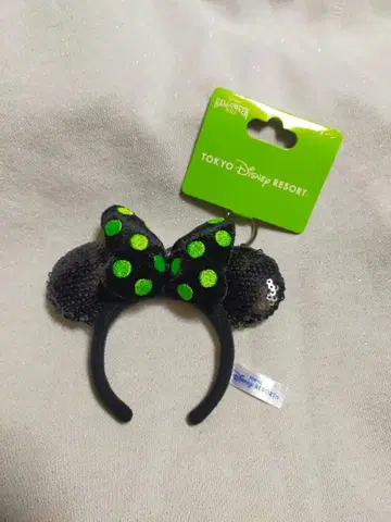 택 포함 새상품 미니 머리띠 키체인 디즈니 2025 할로윈