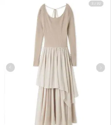 프레이 아이디 니트 도킹 원피스