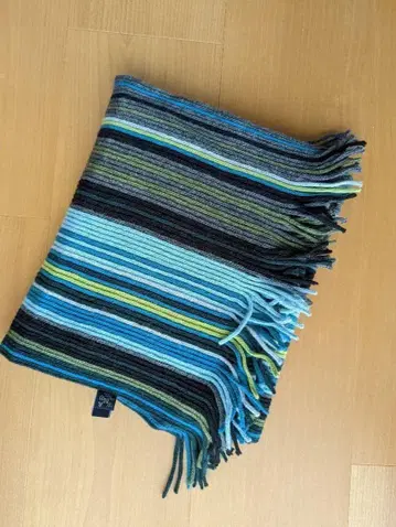 알테아 ( altea ) 고급 머플러 그린 믹스 컬러