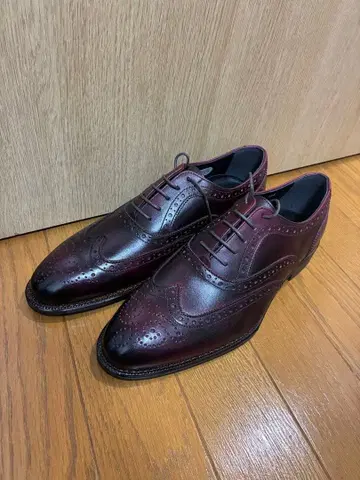 윙팁 pierre cardin 가죽 신발