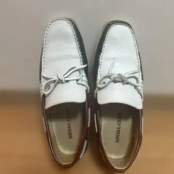 REGAL CLUB 데크 슈즈 트리콜로르 컬러