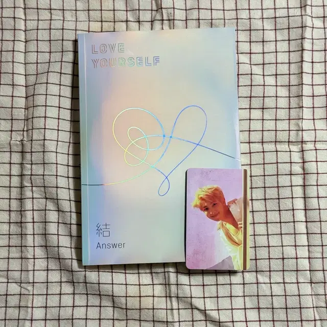 러브유얼셀프 럽유셀 앤써 앨범 RM 포토카드 방탄소년단
