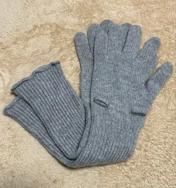 캐시미코 따뜻한 캐시미어 100% 롱 슬리브 장갑