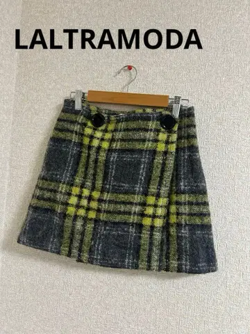 LALTRAMODA 랩 울 스커트