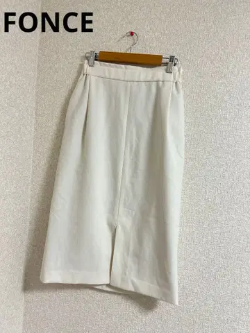 FONCE 슬릿 스커트