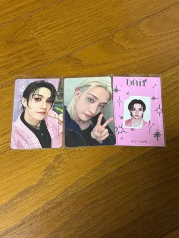 방찬 트레이딩 카드 증명 사진