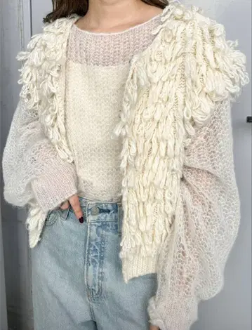 Ungrid 루프얀 니트 베스트