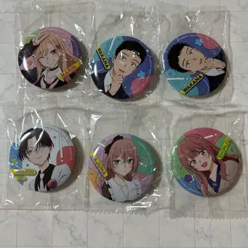 그 비스크 돌은 사랑을 한다 캔뱃지 6개 세트 키타가와 마린 외