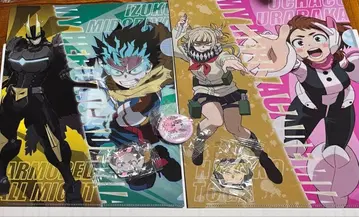 나의 히어로 아카데미아 클리어 파일 캔뱃지 마그넷 씰