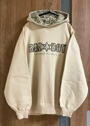 BAD BOY 후드티 와펜 자수 두꺼운 원단 LL 속기모