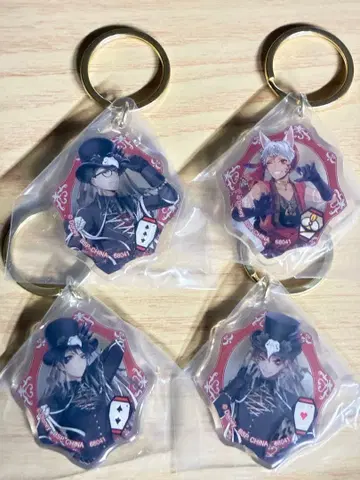 트위스테 제일복권 E상 에이스, 듀스, 트레이, 칼림 4종 세트