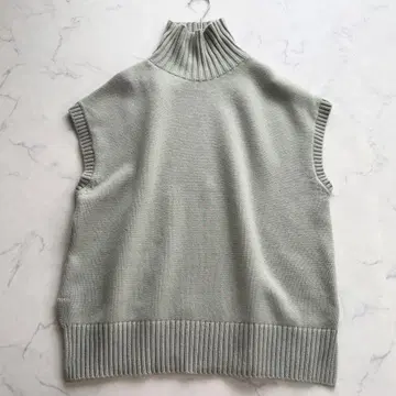 컨디션 최상 에브르 ebure 캐시미어 100% 터틀넥 니트 베스트