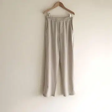 JOURNAL STANDARD 스트레치 폴리 라인 팬츠 베이지 38