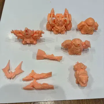 건케시 피규어 부품 7개 세트