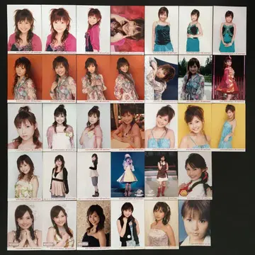 76 모닝구무스메. 아베 나츠미 브로마이드 33장 세트