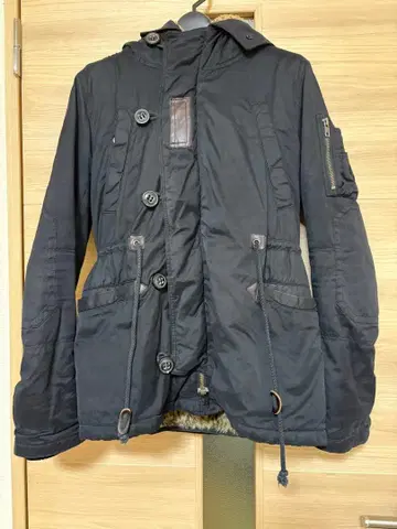 Y2K 패션 마우지 밀리터리 코트 아우터