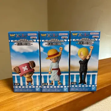 원피스 월드 컬렉터블 피규어 동료의 인이다 세트
