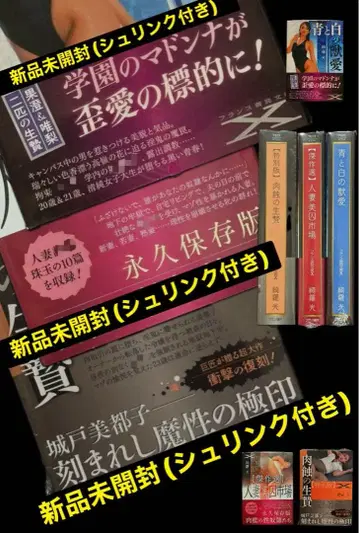 [ 미개봉 새상품 ]  문고 X 3권 세트 미개봉 슈링크 포함