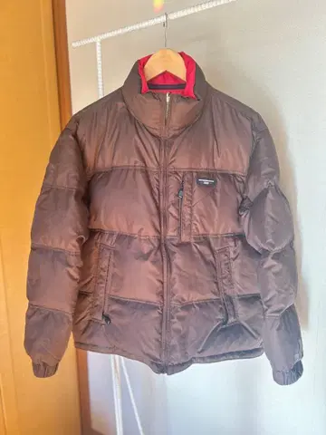 맥그리거 다운 자켓 브라운 리버서블