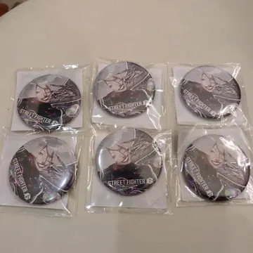 스트리트 파이터 6 캡슐 복권 aki 캔뱃지 6개 세트