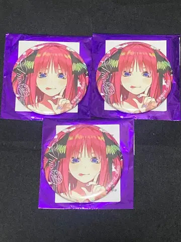 5등분의 신부 도넛 vol.2 캔뱃지 나카노 니노