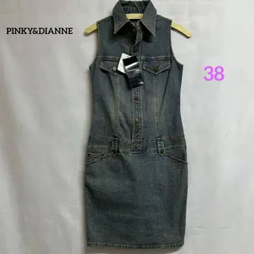 7d14 핑키&다이앤 데님 원피스 38