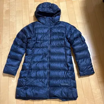 몽벨 다운 코트 다운 자켓 네이비 여성용 EX800 L 사이즈