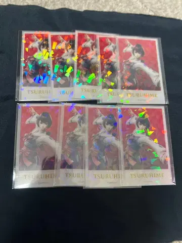 전국 BASARA 복권 츠루히메 9장 세트