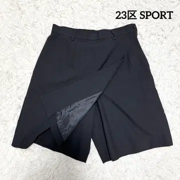 [새상품급] 23구 랩 스커트풍 하프 팬츠 L