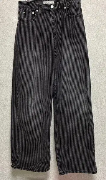 스트라이프 데님 청바지 한국