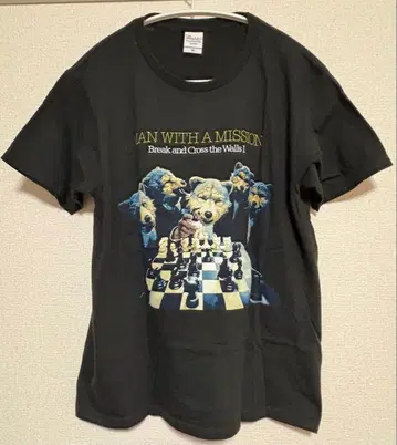 맨위즈 MAN WITH A MISSION 티셔츠 M 사이즈 블랙