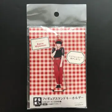 Juice=Juice 미야모토 카린 피규어 스탠드 키링 이지왈 시나이