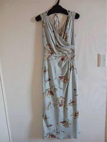 SNIDEL 플라워 프린트 드레스 민트