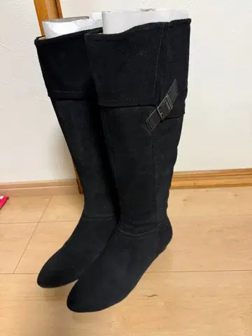 NINE WEST 스웨이드 롱 부츠