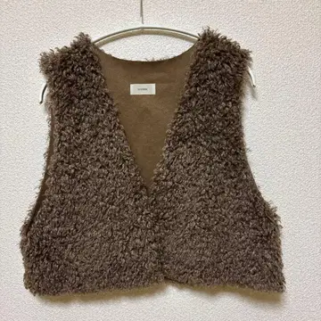 Gready Brilliant 숏 기장 퍼 베스트