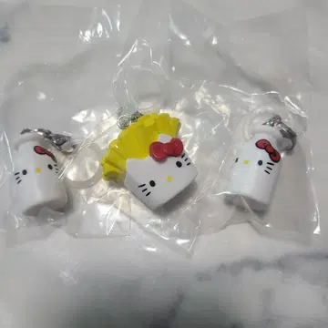 헬로키티 아메리칸 디자인 메지루시 액세서리 밀크 x 2 감자 x 1