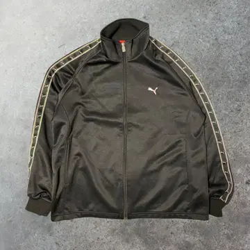 PUMA제 저리 자켓 트랙 자켓 자수 로고 일본제