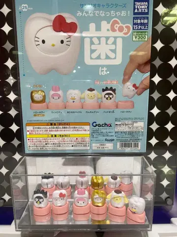 산리오 캐릭터즈 칫솔 폼폼푸딩 3개