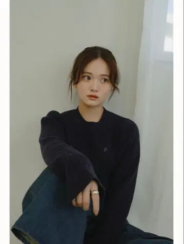 컬러 네프 리브 니트탑