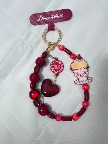 pop mart dimoo 폰 참 Caramel hug