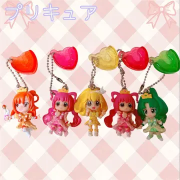스마일 프리큐어 프리큐어 스윙 5체 세트 키링