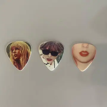 테일러 기타 피크 3개