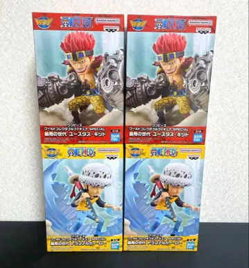 원피스 월드 컬렉션 Special 최악의 세대 로우 키드 2종 4체 세트